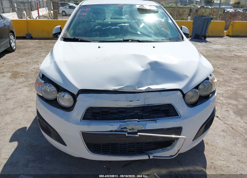 2016 CHEVROLET SONIC VIN: 1G1JC5SG7G4160617