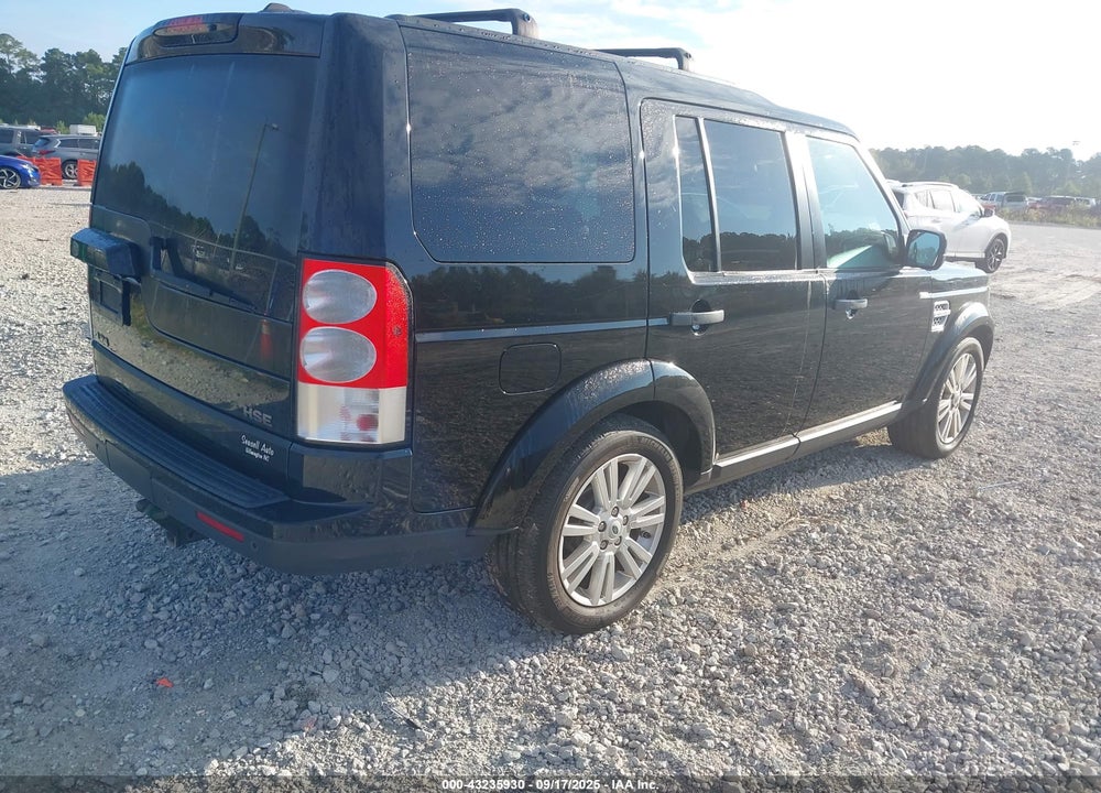2011 LAND ROVER LR4 VIN: SALAK2D42BA587704