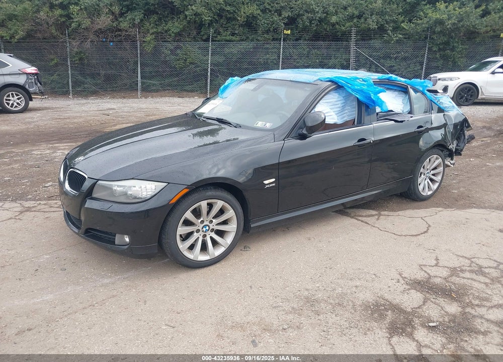 2011 BMW 3 SERIES VIN: WBAPK5G52BNN81088