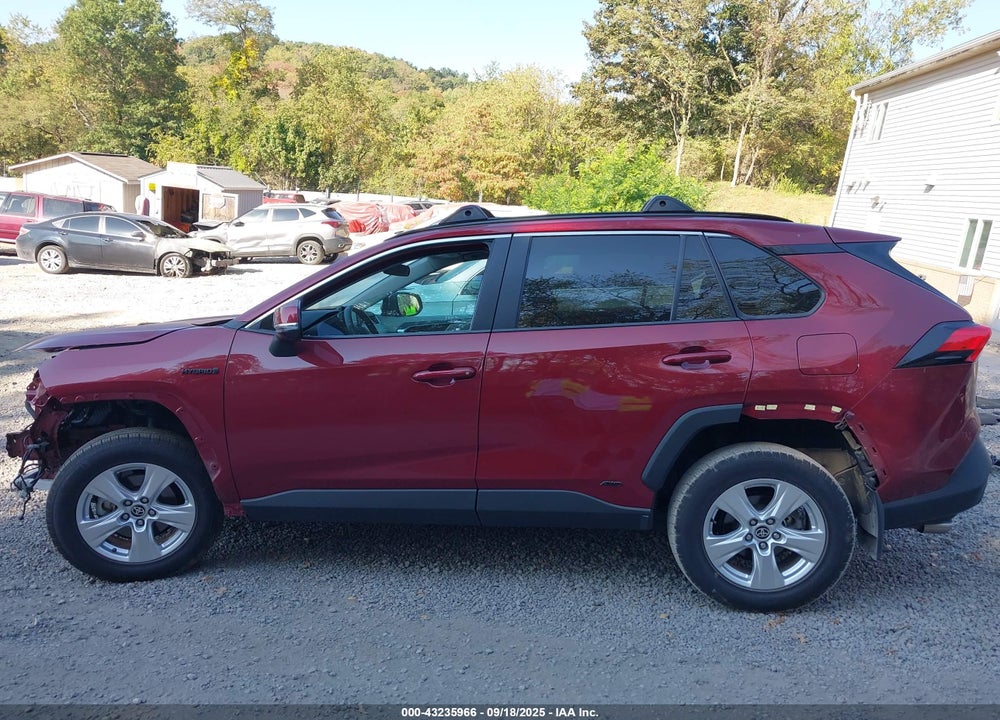2021 TOYOTA RAV4 HYBRID VIN: 4T3RWRFV7MU023516