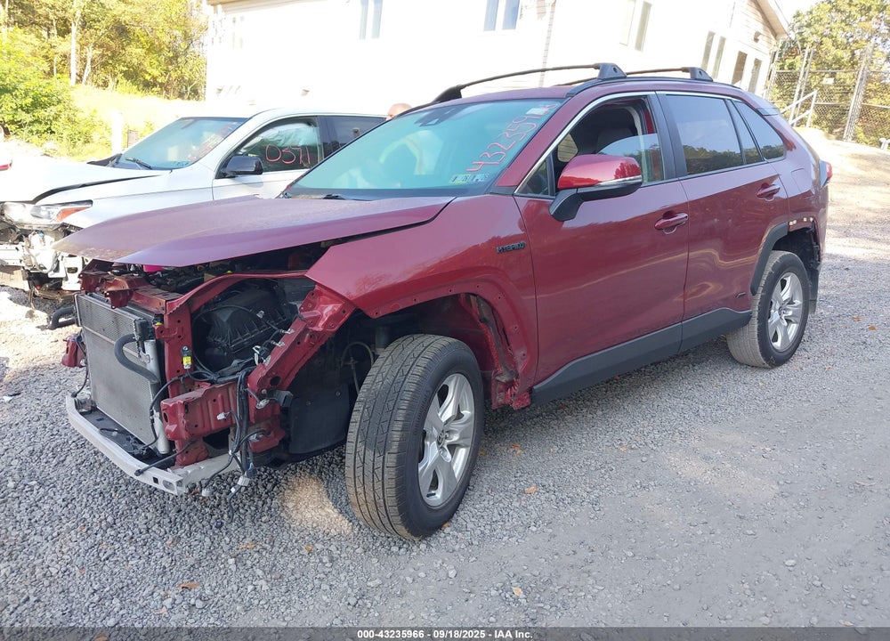 2021 TOYOTA RAV4 HYBRID VIN: 4T3RWRFV7MU023516