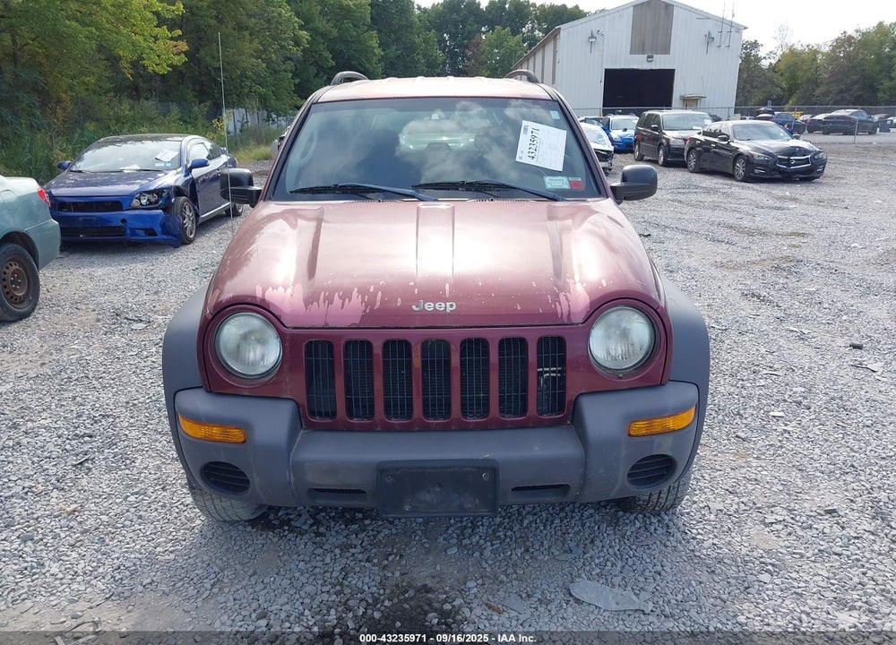 2003 JEEP LIBERTY SPORT VIN: 1J4GL48K43W656670