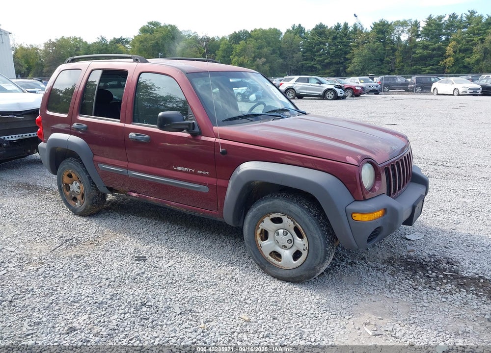 2003 JEEP LIBERTY SPORT VIN: 1J4GL48K43W656670