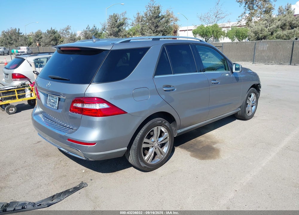 2013 MERCEDES-BENZ ML 350 VIN: 4JGDA5JB2DA157150