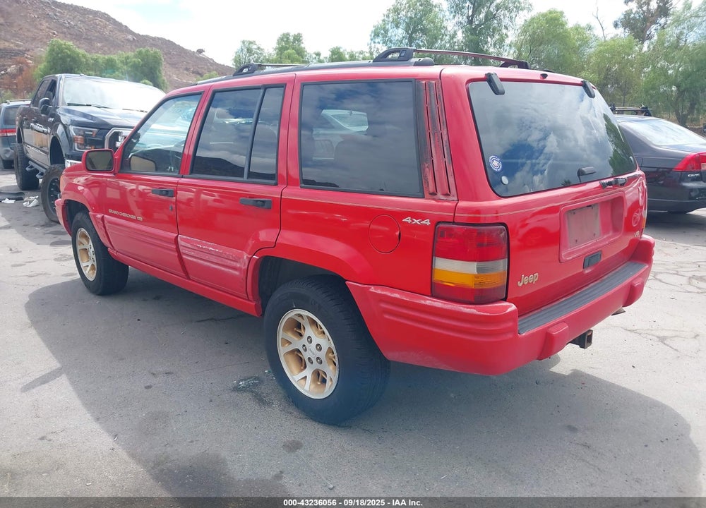 1996 JEEP GRAND CHEROKEE LIMITED VIN: 1J4GZ78Y1TC363234