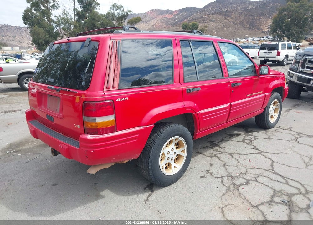 1996 JEEP GRAND CHEROKEE LIMITED VIN: 1J4GZ78Y1TC363234