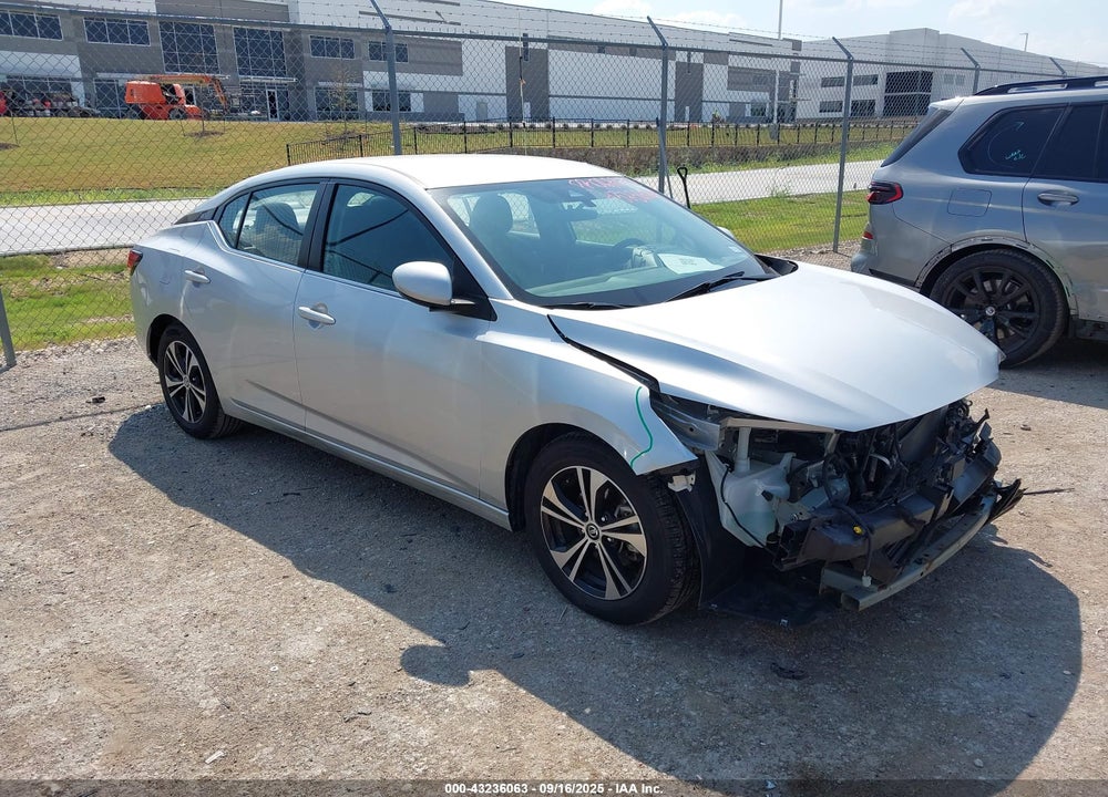 2022 NISSAN SENTRA SV XTRONIC CVT VIN: 3N1AB8CV8NY255600