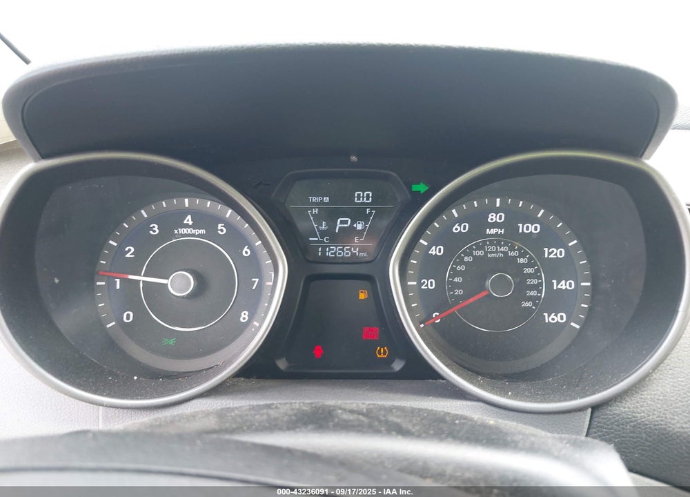 2016 HYUNDAI ELANTRA VIN: 5NPDH4AE5GH663671