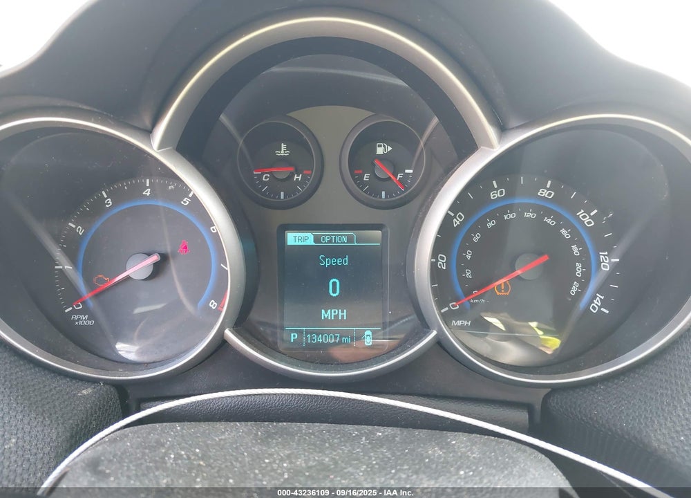 2016 CHEVROLET CRUZE LIMITED 1LT AUTO VIN: 1G1PE5SB8G7138519