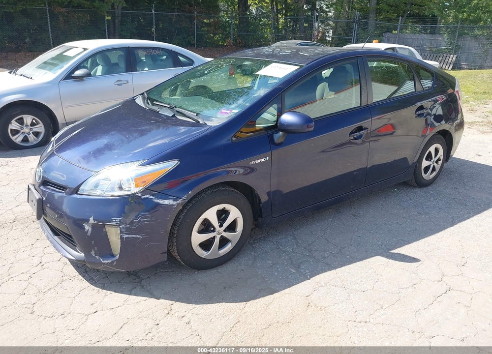 2013 TOYOTA PRIUS VIN: JTDKN3DU6D0350750