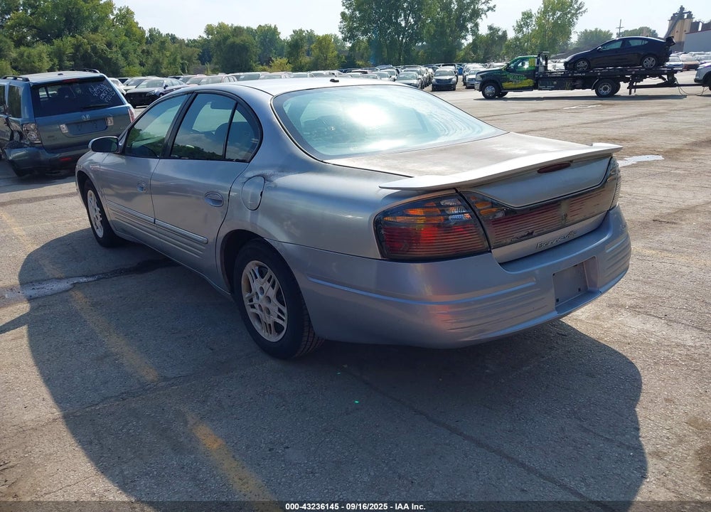 2005 PONTIAC BONNEVILLE SE VIN: 1G2HX52K65U110534