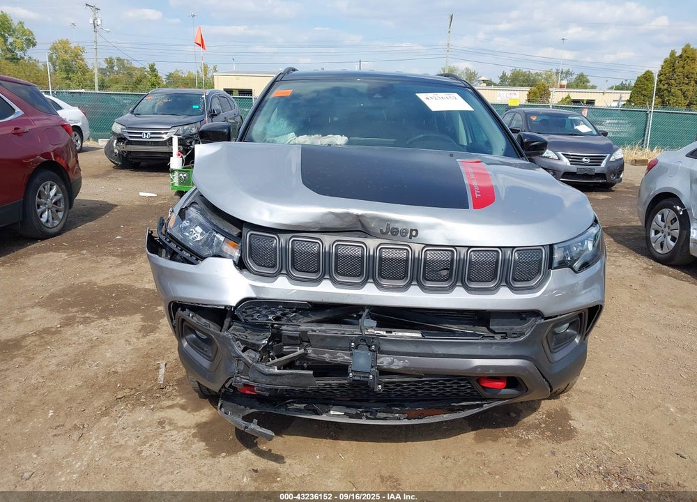 2022 JEEP COMPASS TRAILHAWK 4X4 VIN: 3C4NJDDB1NT189452