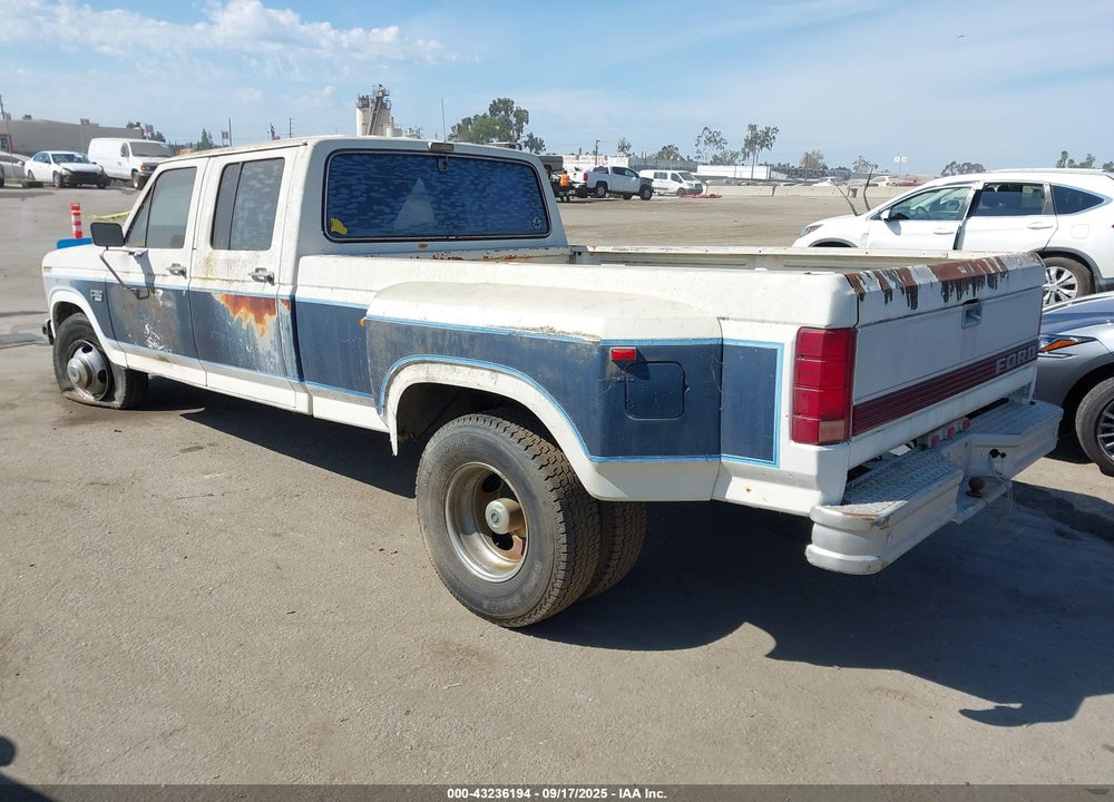 1986 FORD F350 VIN: 2FTJW35L0GCA11655