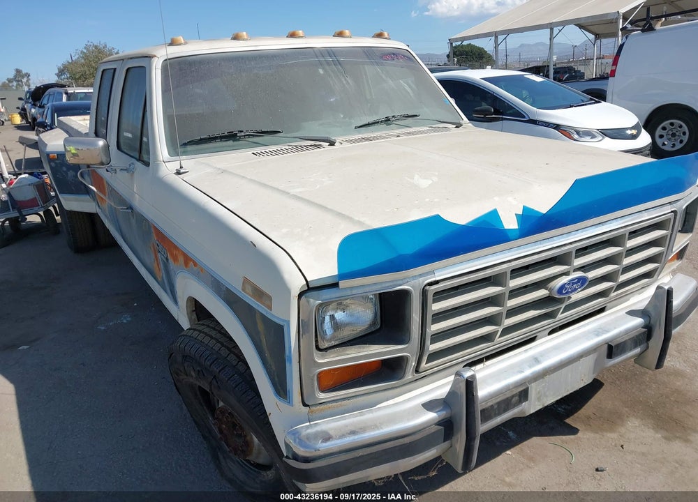 1986 FORD F350 VIN: 2FTJW35L0GCA11655