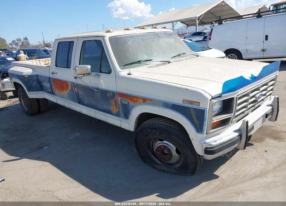 1986 FORD F350 VIN: 2FTJW35L0GCA11655