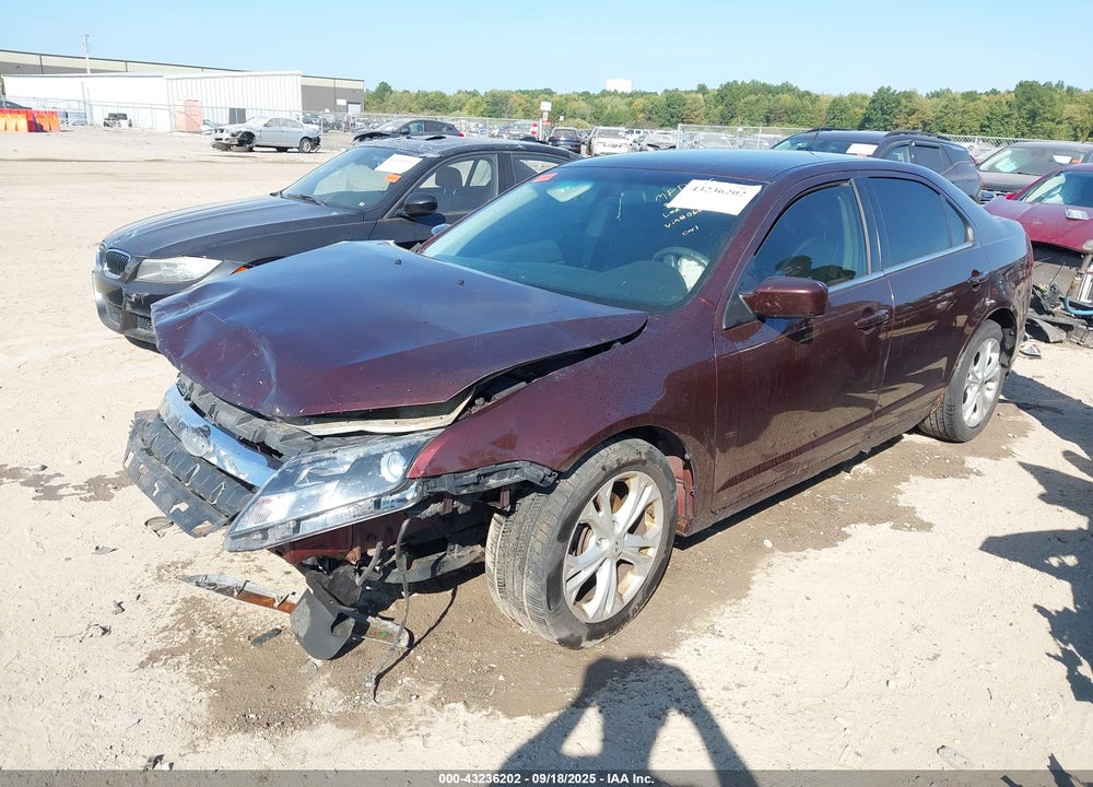 2012 FORD FUSION SE VIN: 3FAHP0HA1CR180661