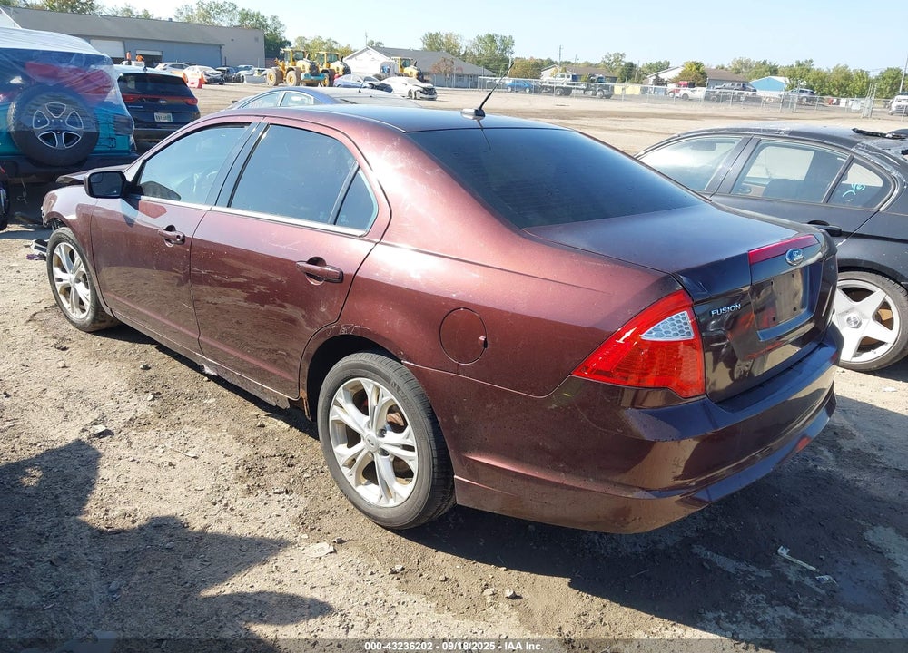 2012 FORD FUSION SE VIN: 3FAHP0HA1CR180661