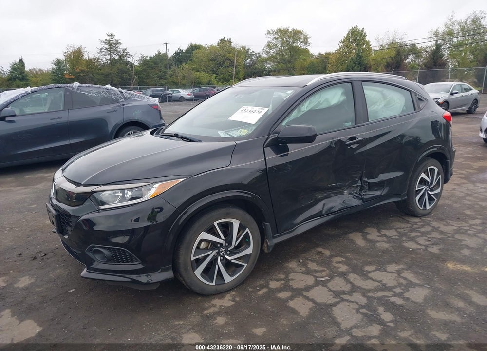 2019 HONDA HR-V VIN: 3CZRU6H19KM743603