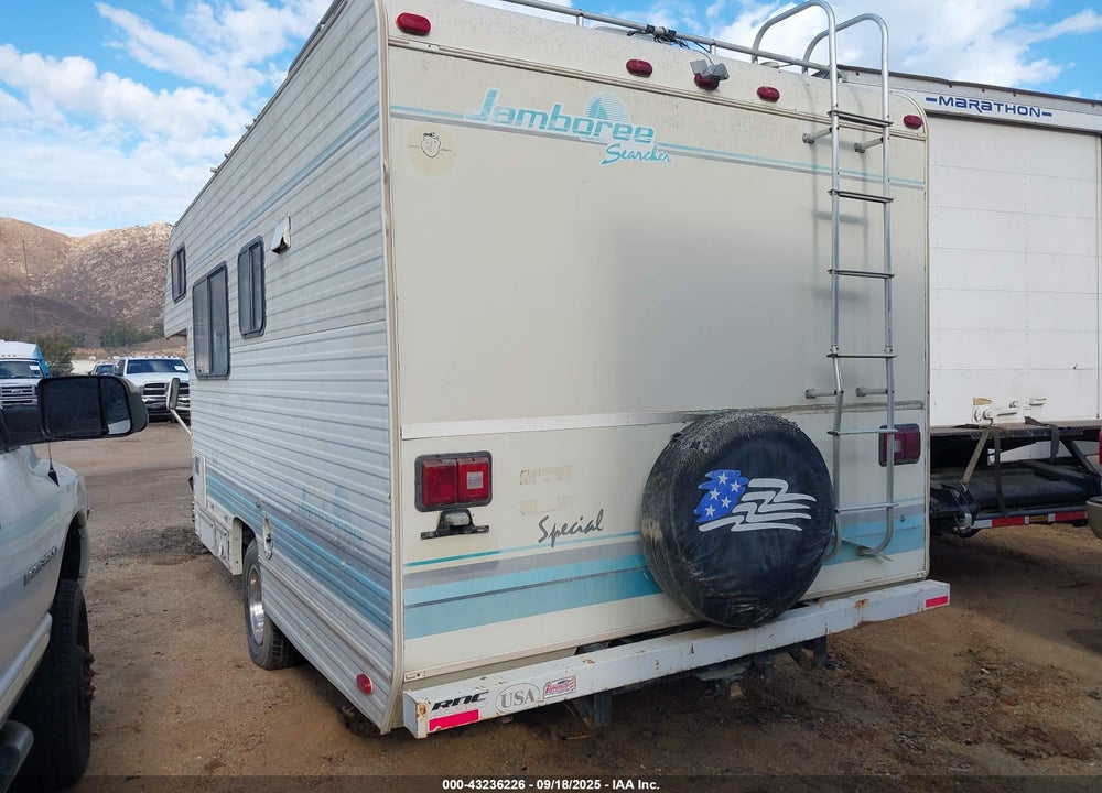 1991 FORD ECONOLINE E350 CUTAWAY VAN VIN: 1FDKE30G9MHA72424