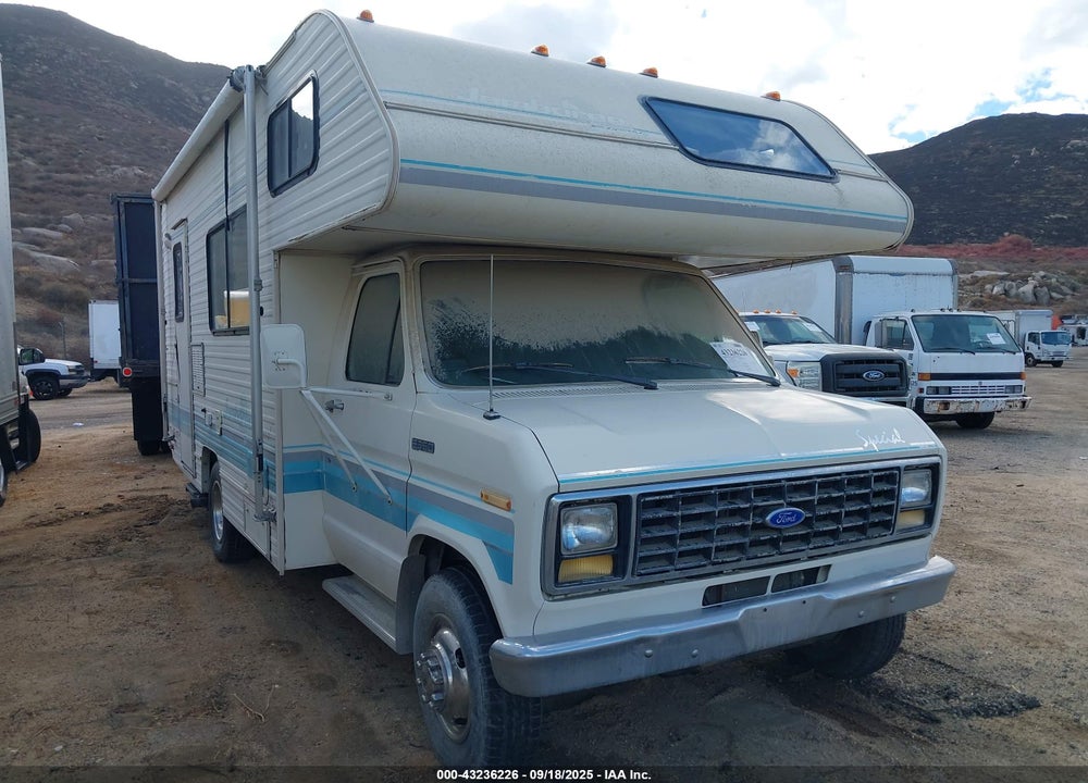 1991 FORD ECONOLINE E350 CUTAWAY VAN VIN: 1FDKE30G9MHA72424