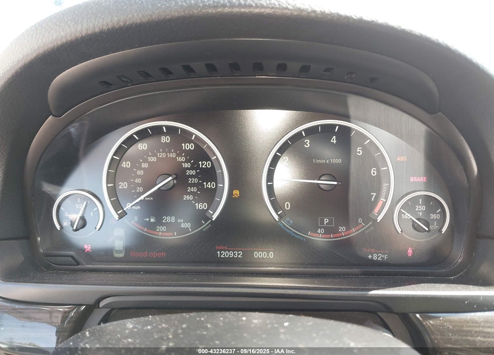 2016 BMW 5 SERIES VIN: WBA5B3C51GG254601