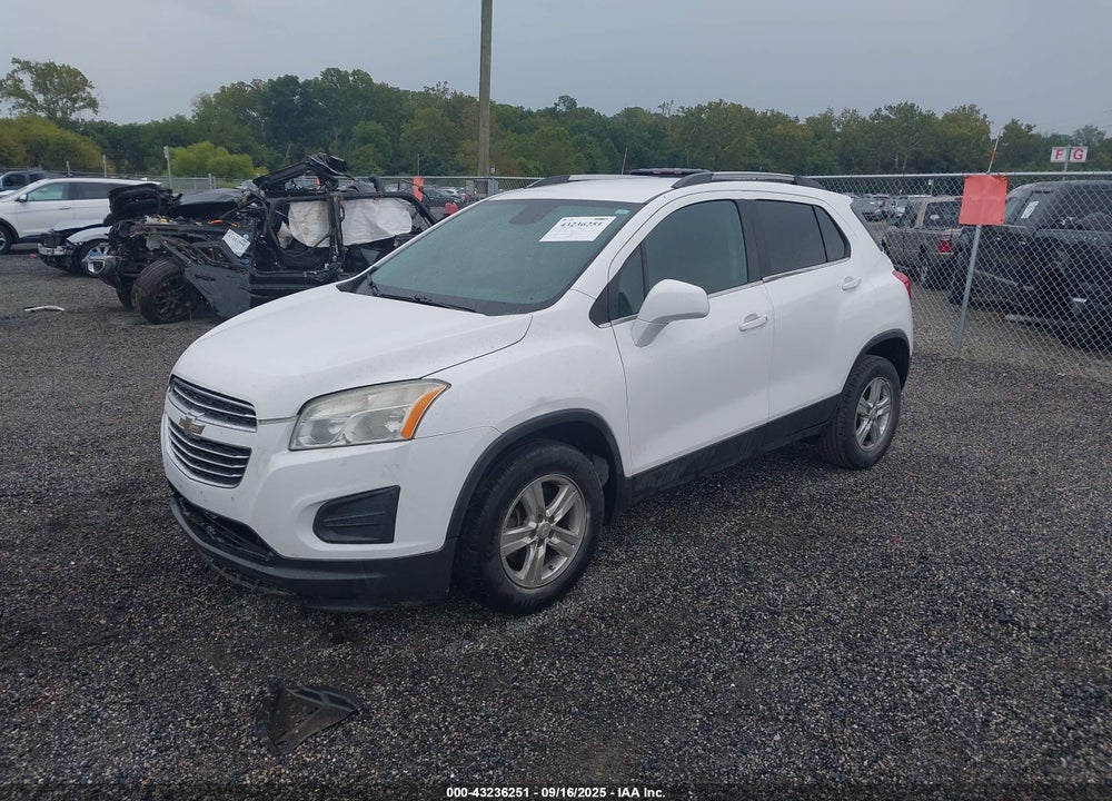 2015 CHEVROLET TRAX LT VIN: 3GNCJLSB4FL189815