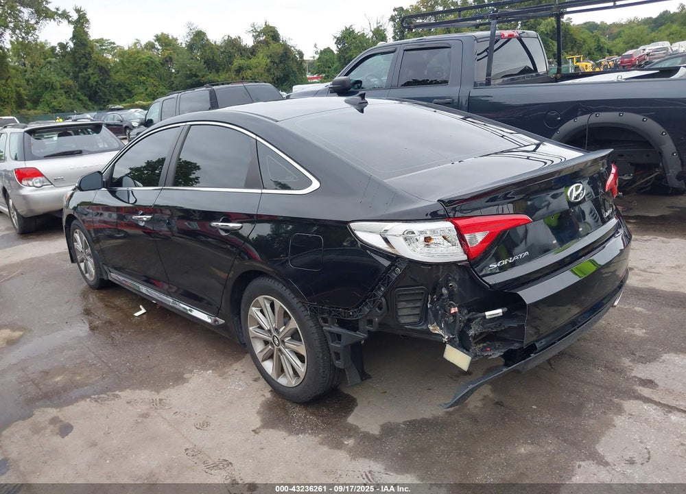 2017 HYUNDAI SONATA LIMITED VIN: 5NPE34AFXHH568424