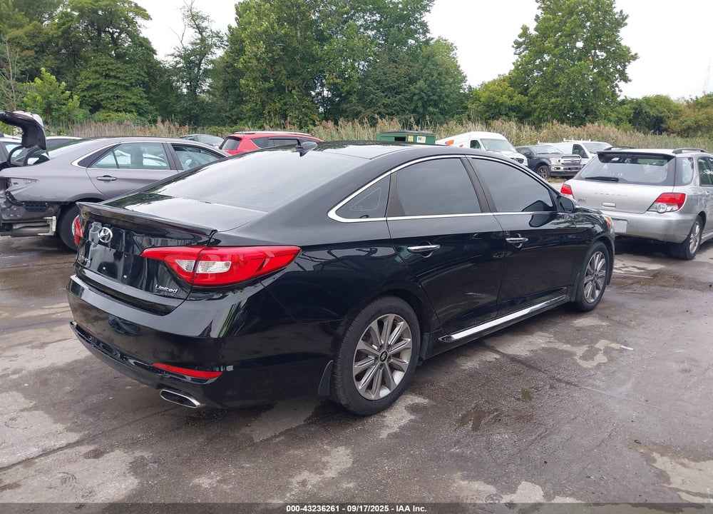2017 HYUNDAI SONATA LIMITED VIN: 5NPE34AFXHH568424