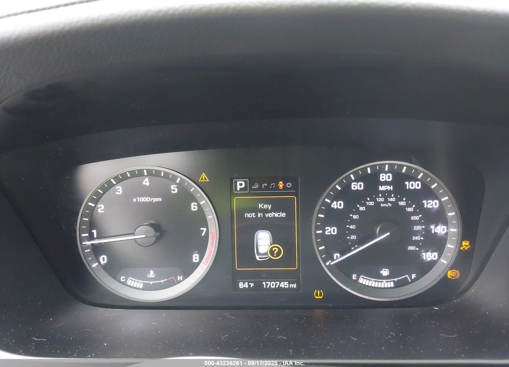 2017 HYUNDAI SONATA LIMITED VIN: 5NPE34AFXHH568424