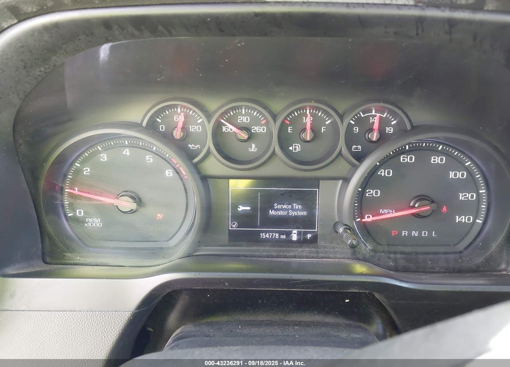 2020 CHEVROLET SILVERADO 1500 VIN: 3GCNWAEH6LG121527