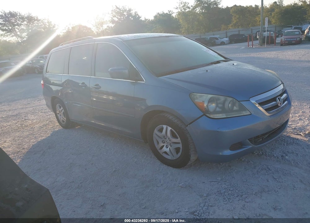 2007 HONDA ODYSSEY EX VIN: 5FNRL38437B074998
