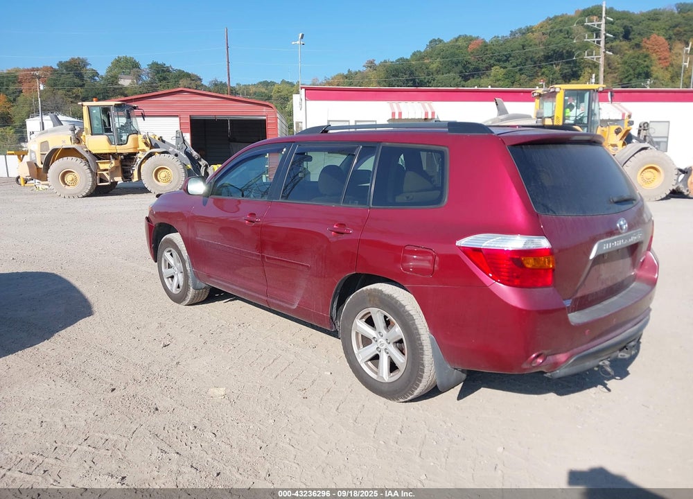 2010 TOYOTA HIGHLANDER BASE V6 VIN: 5TDBK3EH6AX033201