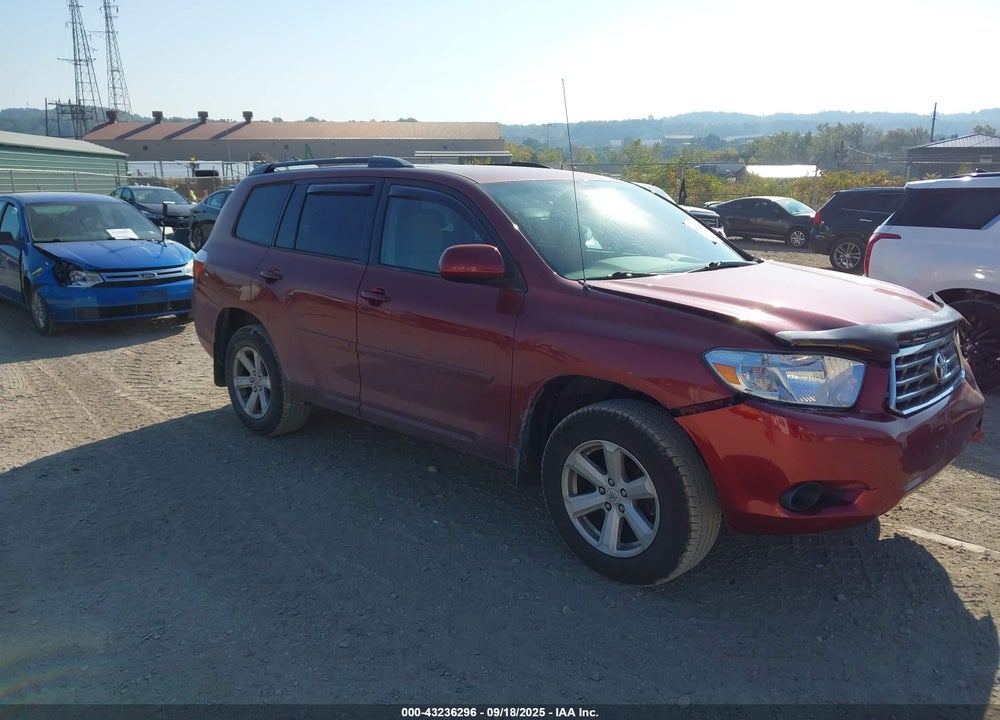 2010 TOYOTA HIGHLANDER BASE V6 VIN: 5TDBK3EH6AX033201