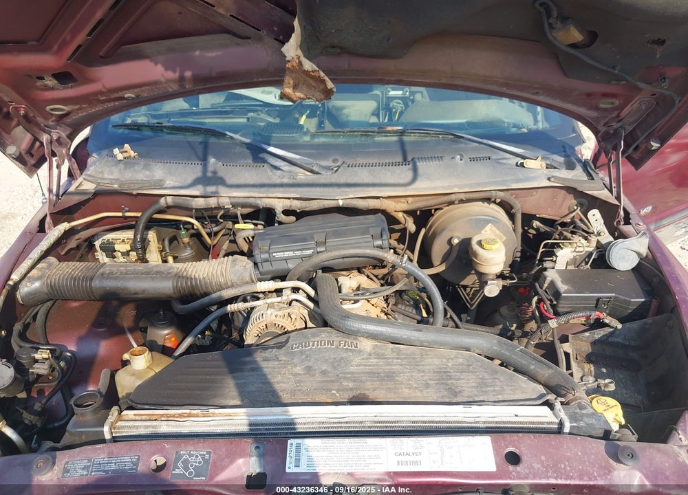 2001 DODGE RAM 1500 ST VIN: 1B7HF16Z31S656440