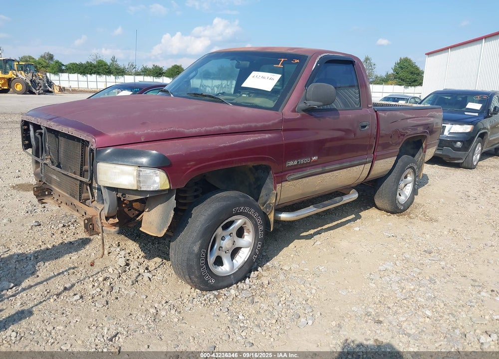 2001 DODGE RAM 1500 ST VIN: 1B7HF16Z31S656440