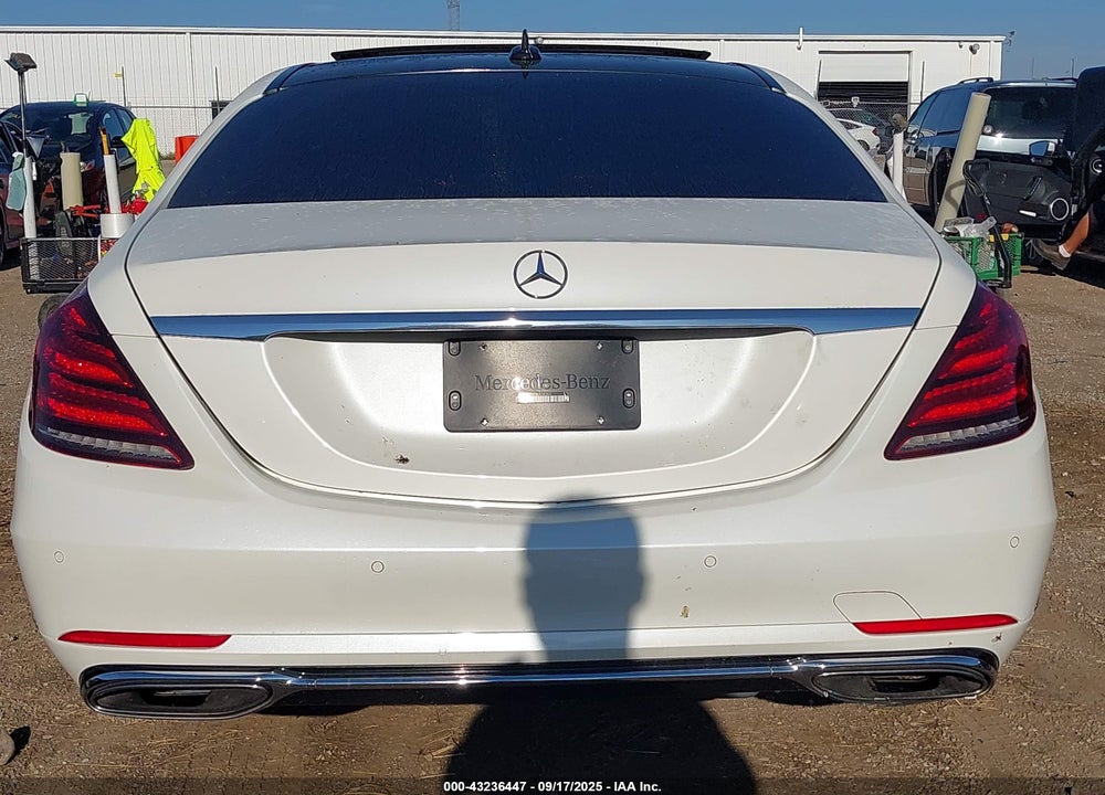 2018 MERCEDES-BENZ S CLASS VIN: WDDUG6EBXJA374384