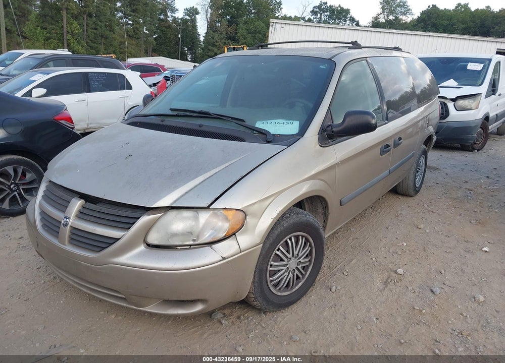 2005 DODGE GRAND CARAVAN SE VIN: 1D4GP24R05B283884