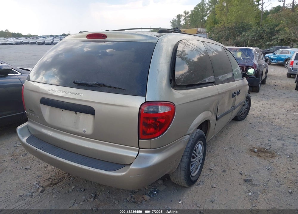 2005 DODGE GRAND CARAVAN SE VIN: 1D4GP24R05B283884