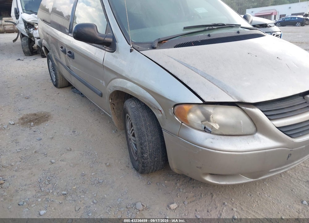 2005 DODGE GRAND CARAVAN SE VIN: 1D4GP24R05B283884