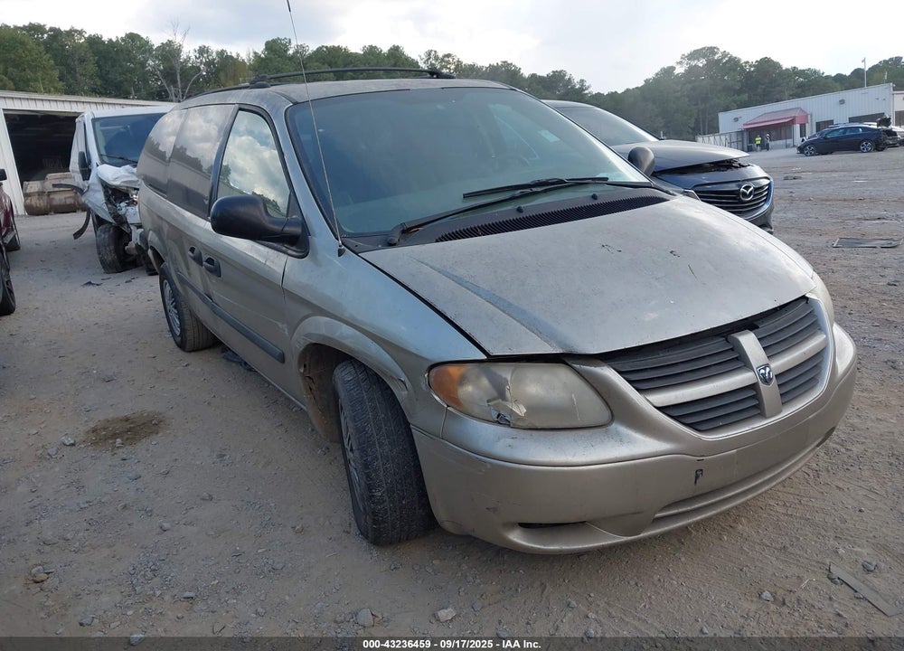 2005 DODGE GRAND CARAVAN SE VIN: 1D4GP24R05B283884