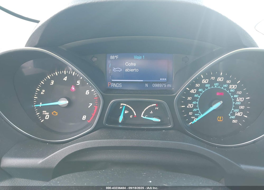 2013 FORD ESCAPE VIN: 1FMCU9GX3DUA54525