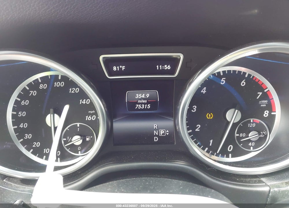 2015 MERCEDES-BENZ GL-CLASS VIN: 4JGDF6EE4FA456850