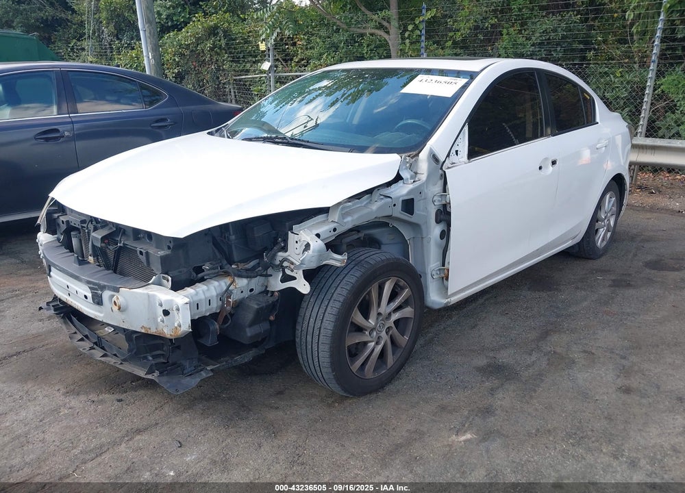 2012 MAZDA 3 VIN: JM1BL1V87C1696293