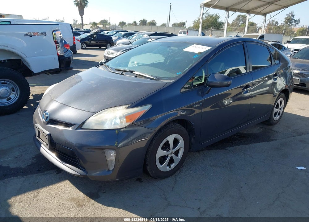 2013 TOYOTA PRIUS VIN: JTDKN3DU7D1675708