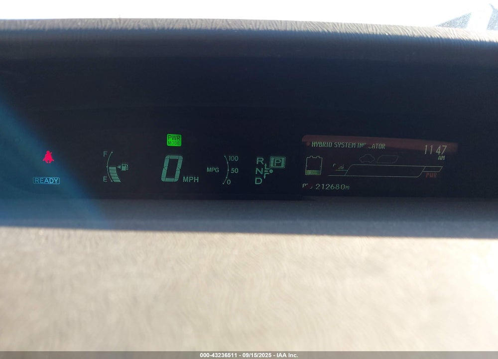 2013 TOYOTA PRIUS VIN: JTDKN3DU7D1675708