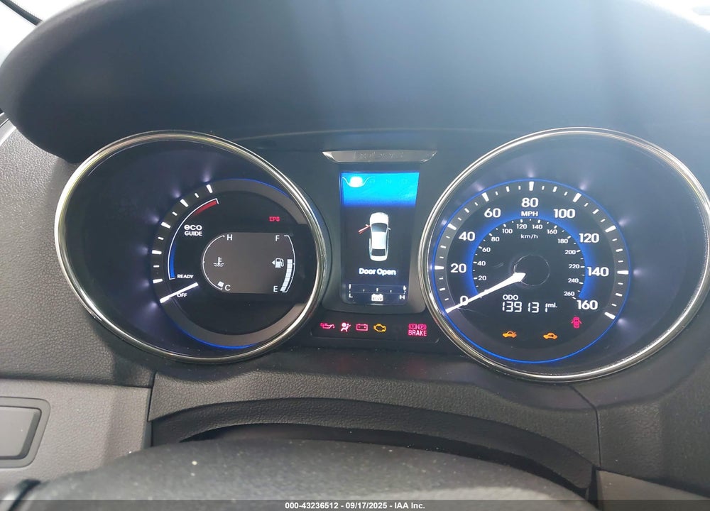 2011 HYUNDAI SONATA HYBRID VIN: KMHEC4A42BA006249