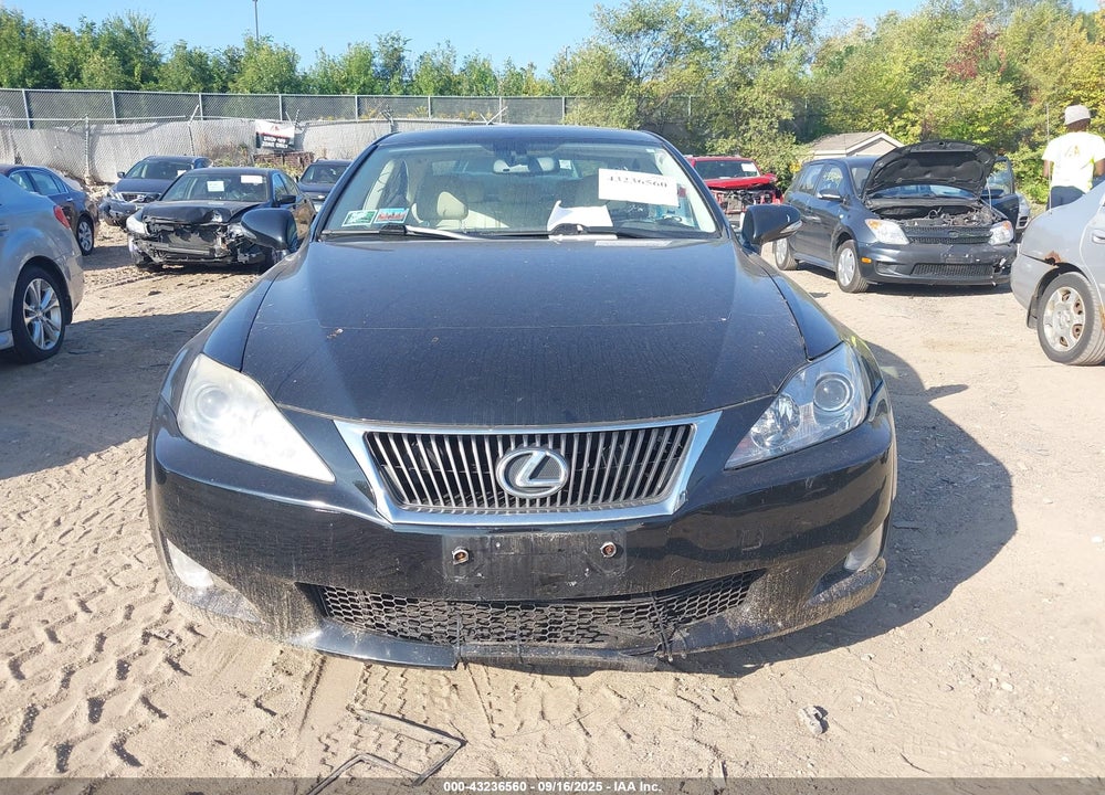 2009 LEXUS IS 250 VIN: JTHCK262892030374