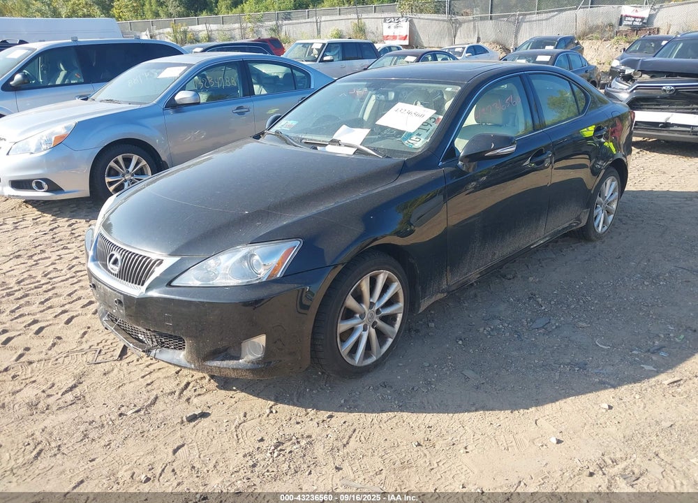 2009 LEXUS IS 250 VIN: JTHCK262892030374