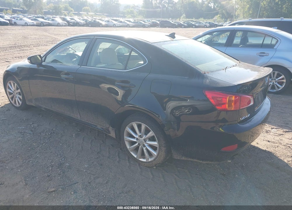 2009 LEXUS IS 250 VIN: JTHCK262892030374