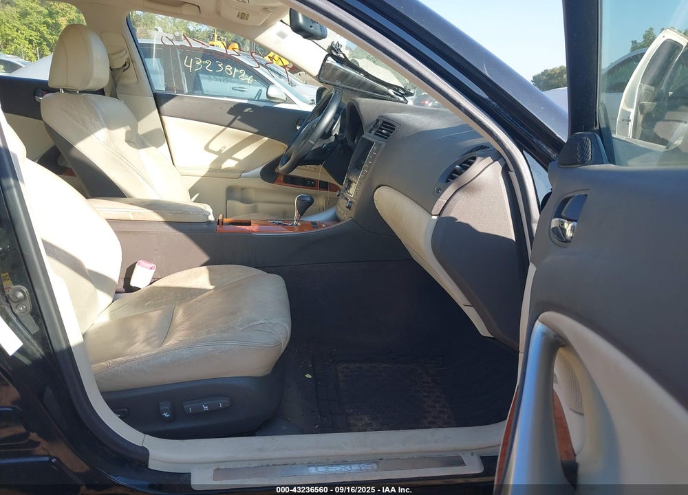 2009 LEXUS IS 250 VIN: JTHCK262892030374